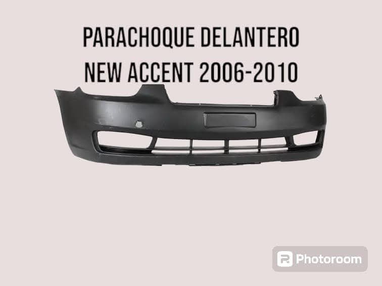 parachoque delantero  alternativo accent  2006 - 2010